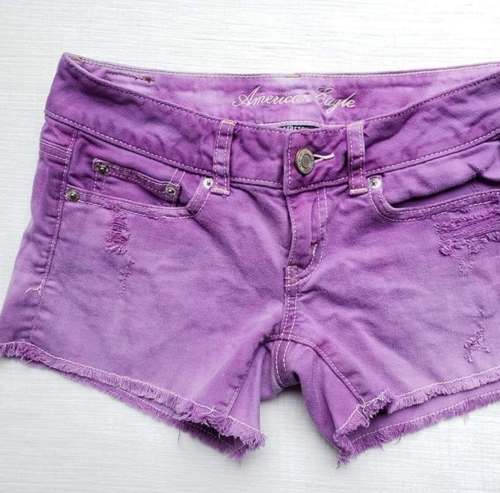 American eagle jean shorts